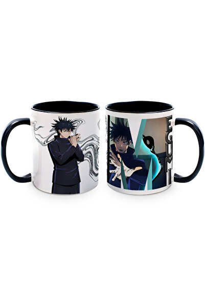 Kupabaskıcısı كوب من البورسلين من Jujutsu Kaisen Fushiguro Megumi - تصميم أني...
