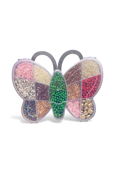 ramkovska مجموعة صندوق فاخرة بنمط الفراشة لصنع المجوهرات (13 قسمًا) نشاط مدرس...