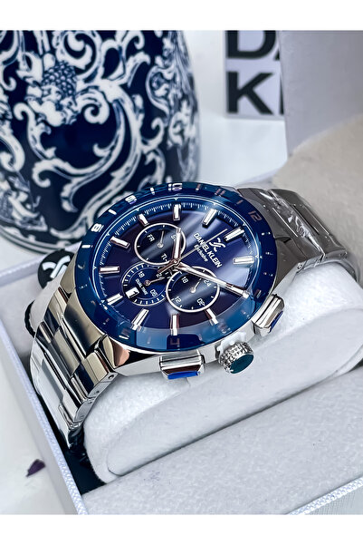 Daniel Klein All Functions Active Stainless Steel Band Waterproof Men's Watch Bracelet