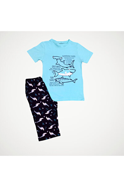 Newteam Комплект пижама за момчета с къси ръкави и шарки 3305