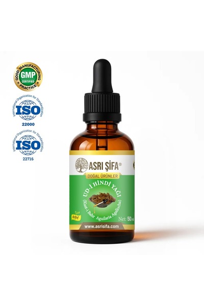 Asrı Şifa Doğal Ürünler Udihindi Yağı 50ml %100 Saf Sıkım, Mikrobiyoloji, Okratoksin-A ve Ağır Metal Analizli