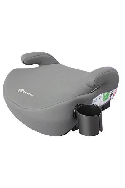 APPEKIDS Inaltator auto cu isofix, I-SIZE, 125-150 cm, Junior - Grey