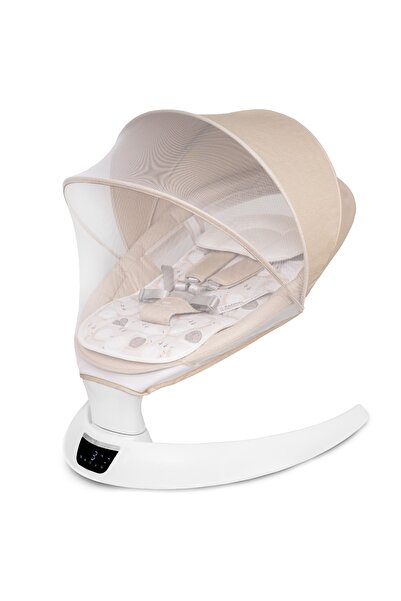 APPEKIDS Electric swing with adjustable backrest and motion sensor, Evoque - Bubble Beige