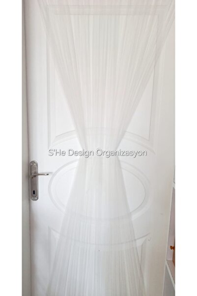 s'he design Hastane Odası Lastikli Kapı Tülü (SADECE TÜL)