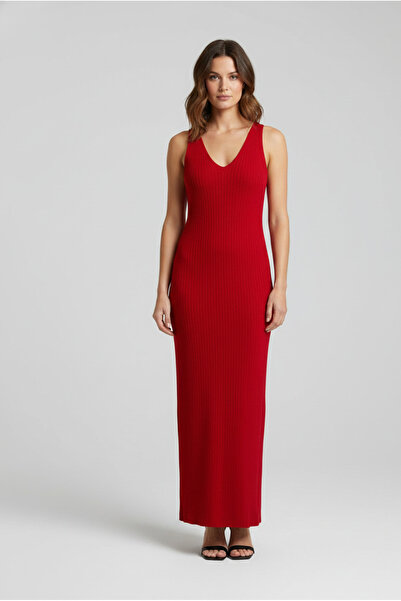 YusGos Women's Sweater Dress with Transverse Stripes Pattern