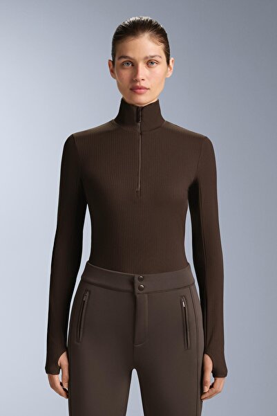 Oysho Thermal base layer rib T-shirt