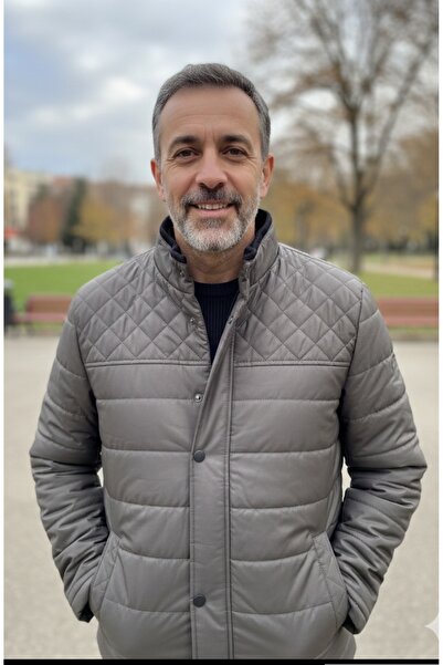 güncüoğlu GÜNCÜOĞLU KAHVERENGİ Palton și haină de iarnă pentru bărbați, cu gu...