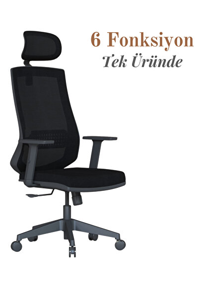 Casella Sunset Fileli Yönetici Koltuğu | Ofis Koltuğu | Ergonomik, Şık Ve Fon...