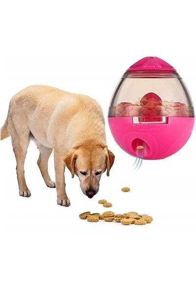 SSMEDIA Hrănitoare interactivă cu eliberare lentă a hranei pentru câini, pisi...