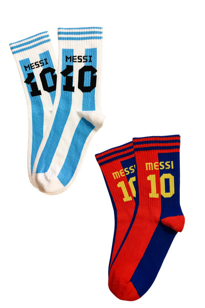 ZEYZEY MONKEY Set of 2 Written Sports Socks