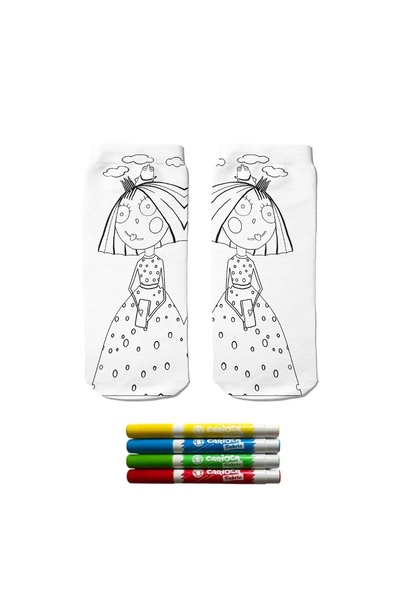 Ogobongo Ciorapi de pictură Patik