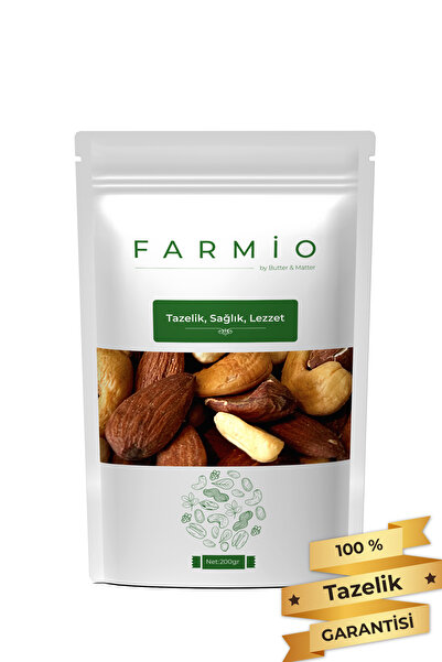 NUTBITE Deluxe Karışık 200gr - Kavrulmuş Kabuksuz Karışık Kuruyemiş - Taptaze...