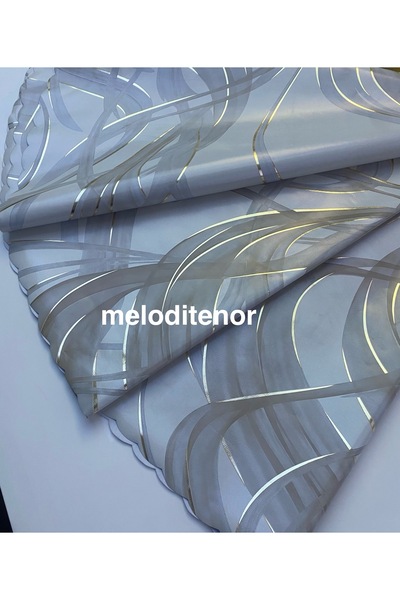 DERYA Gold Gilded Water Wave Marble Fabric Lined Washable Pvc Round Oilcloth Tablecloth