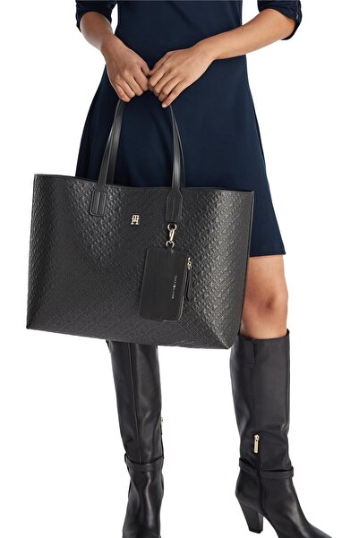 Tommy Hilfiger Th Icon Tote Kadın Omuz Çantası
