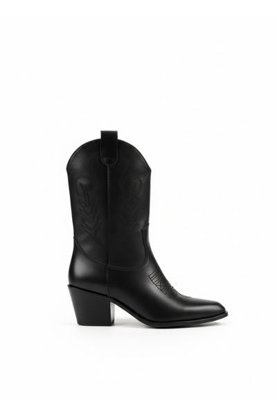 Sister in Love Calamity Jane İşlemeli Kadın Kısa Kovboy Çizme