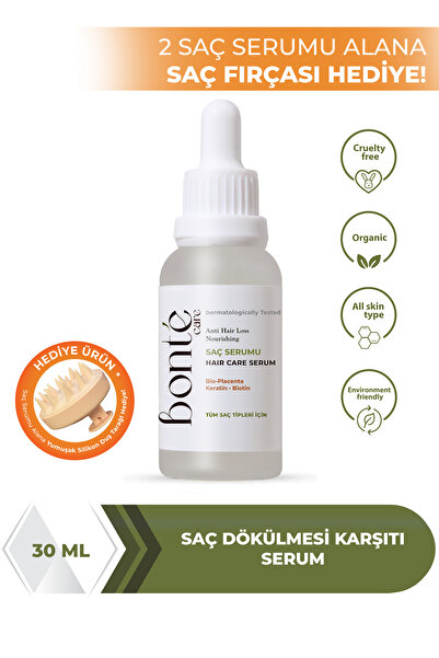 Bonté Care Saç Dökülmesine Karşı Saç Bakım Serumu (BİO-PLACENTA) 30 ml