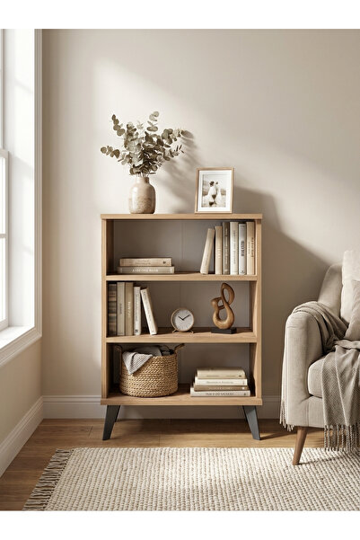 Dienni Arges Komodin 2 Raflı 60x30x80 Çam-Aytaşı