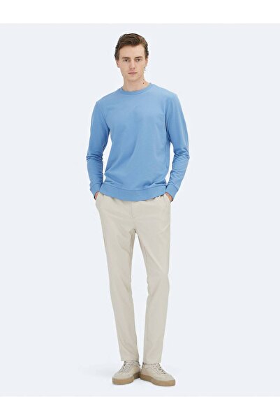 Kip Μπλε φούτερ με λαιμόκοψη