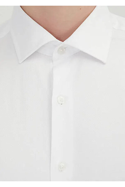 Ramsey White Regular Fit Woven Classic 100% Cotton Shirt