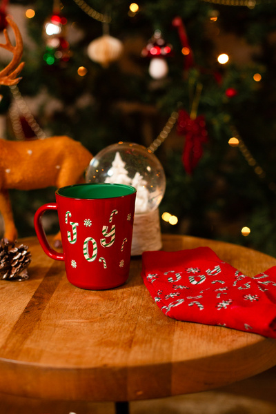 Rakle Christmas Joy Socks Gift Set Red 380 Cc