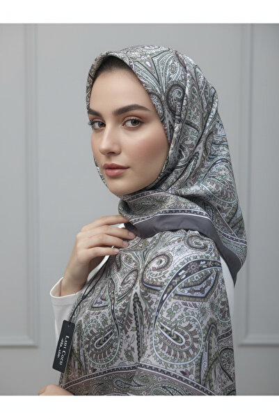 LadyCoco ليدي كوكو طباعة رقمية نمط وشاح رويان 1 لون 3