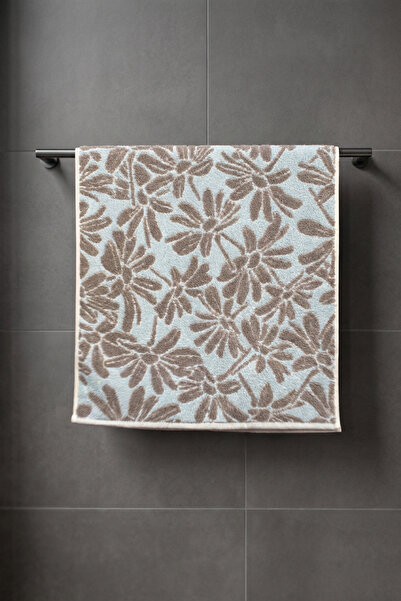 Class 100% Combed Cotton 50x100 Yarn Dyed Set of 2 Flower V1