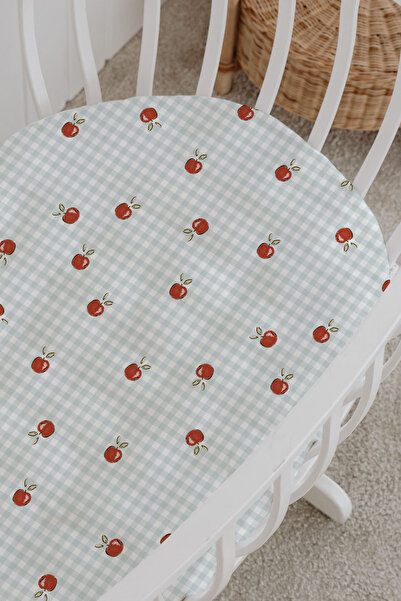 Messido 100% Cotton Poplin Mother's Side Crib Bedding Set 60X100 cm - Pötikare Yelkenliler