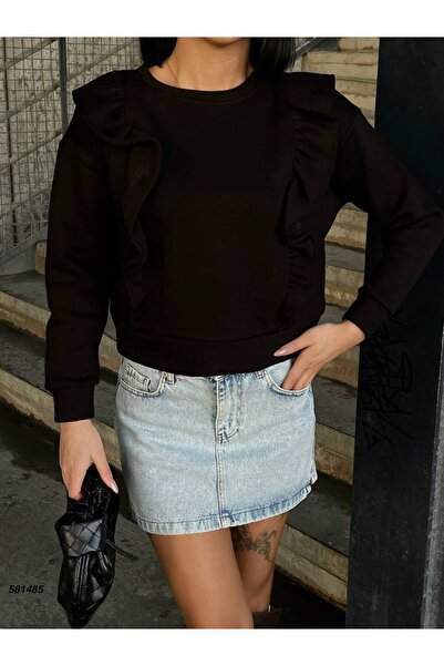 Modafeminen Üc İplik Sweat 581485 Black