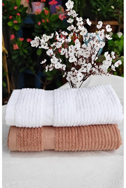 A.Z.H. (المجموعة الثانية) حقيبة زفاف من القطن الفاخر فائق النعومة مقاس 45 × 70 سم. منشفة لليدين والوجه (100% قطن)