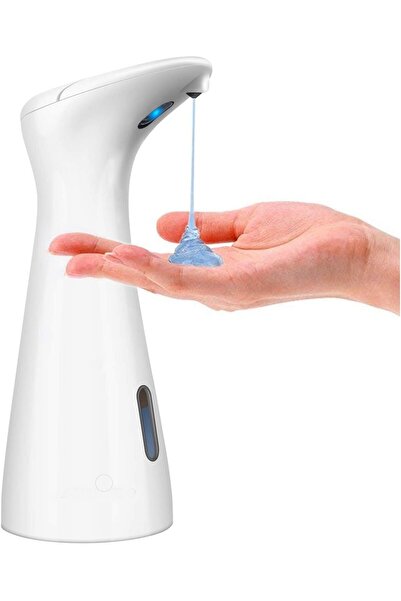 SSMEDIA Dozator automat inteligent de săpun lichid cu senzor infraroșu, fără contact, capacitate 200 ml