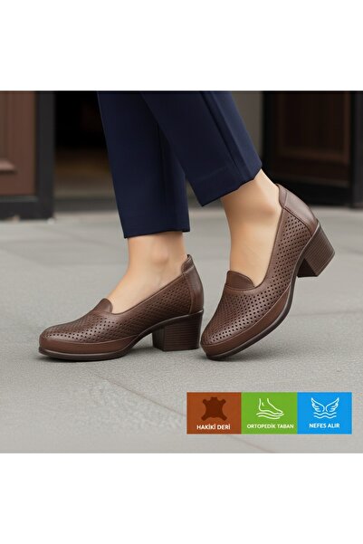 Registan Shoes 4-6 CM TOPUKLU % 100 HAKİKİ YÜKSEK KALİTE YUMUŞAK DERİ-NEFES A...