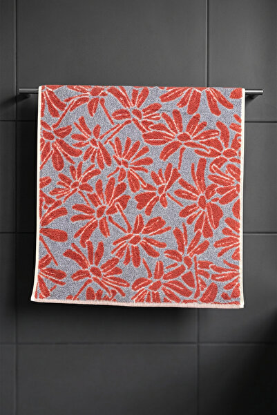 Class 100% Combed Cotton 50x100 Yarn Dyed Set of 2 Flower V2