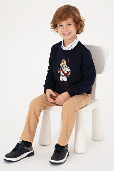 U.S. Polo Assn. بنطلون قماش الجمل للأولاد 50317211-VR015