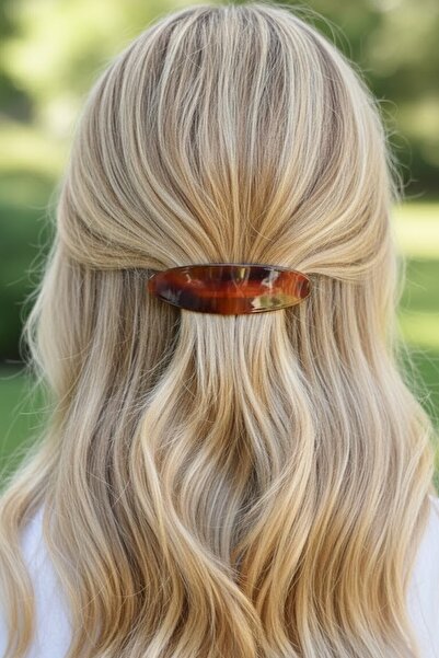 CAŞ DEKORASYON Коричнева автоматична застібка з леопардовим візерунком