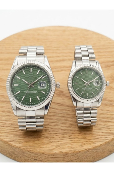 Leerybee Modern Hex Clock Set with Calendar