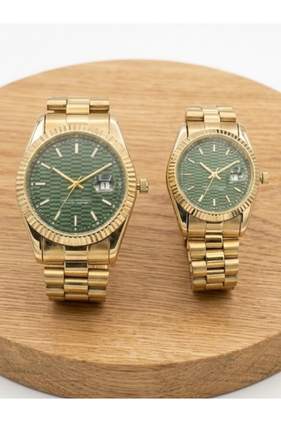 Leerybee Modern Hex Clock Set with Calendar