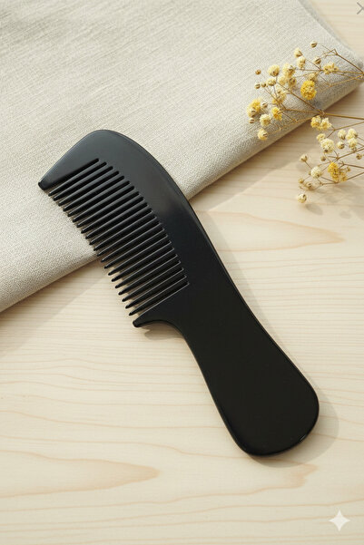 Efsoon Organics Buffalo Horn Comb Strong and Thick Body 100% Bone Comb