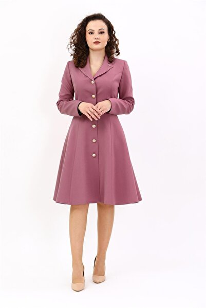 ÖNDER ÖZSOY Prenses Elbise -Kiremit