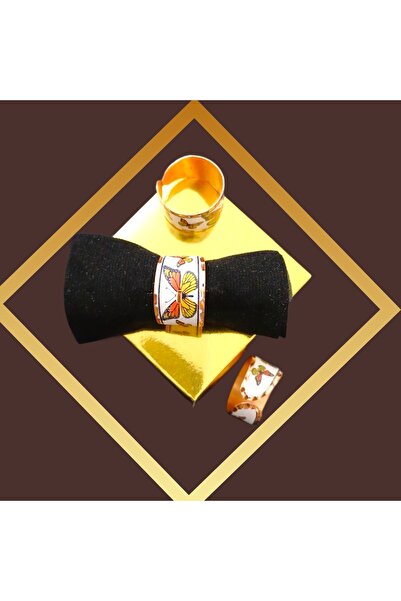 arzela خاتم نحاسي بنمط الفراشة، حجم قابل للتعديل، عرض 12 ملم، سمك 1 ملم