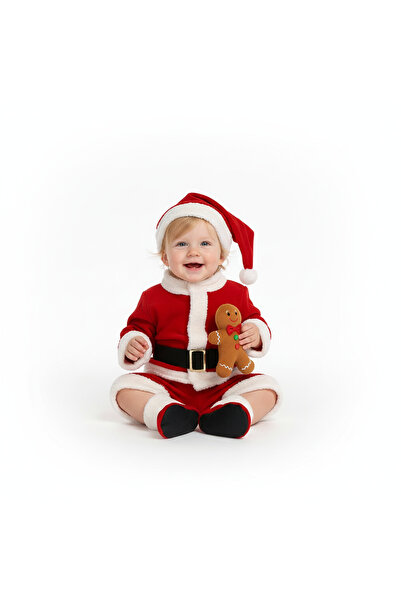 Tülü Akkoç Santa Claus Christmas Baby Boy New Year's Costume