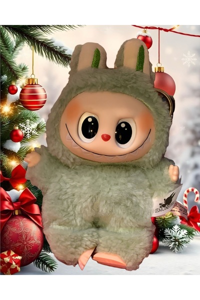 OEM Labubu Labubu Plush Toy "Exciting Macarons" – Green Grape - Green