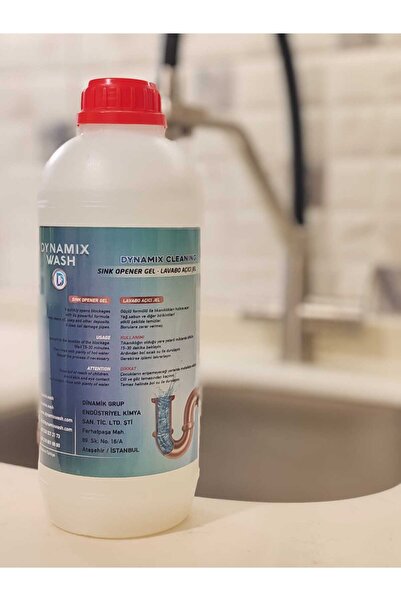 dynamix wash Lavabo açıcı Jel 1kg - Lavabo açıcı