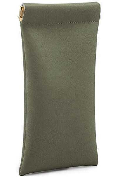 fulina 3 Pack Leather Glasses Cases PU Soft Sunglasses Pouch Squeeze Top Portable Glasses Cases