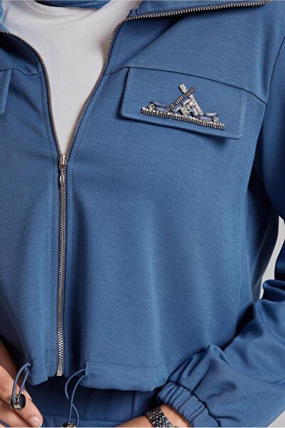 Alvina ΣΕΤ ΦΟΥΣΤΑ ΜΕ ΠΕΤΡΙΝΗ ΛΕΠΤΟΜΕΡΗ ΦΟΥΣΤΑ 45387