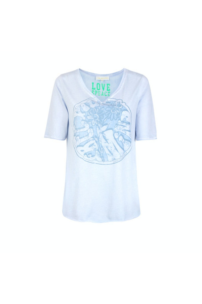 Lieblingsstück V-Kragen T-Shirt für Damen