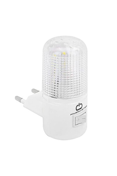 Powermaster QL-102 Ledli Anahtarlı Gece Lambası (0.5 Watt Saatte)
