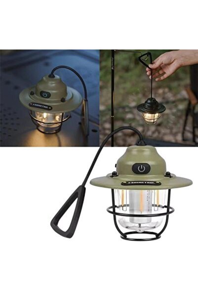 Powermaster PM-25439 Nostaljik 3 Filament 6 Smd Kamp Çadır Lambası Ampul 1200...