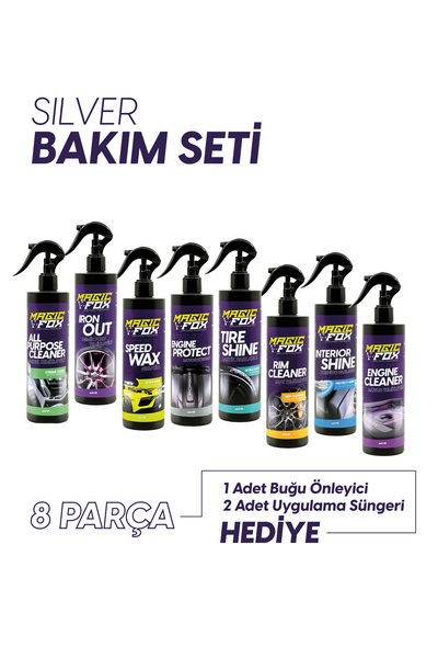 Magicfox Oto Temizlik ve Bakım Seti