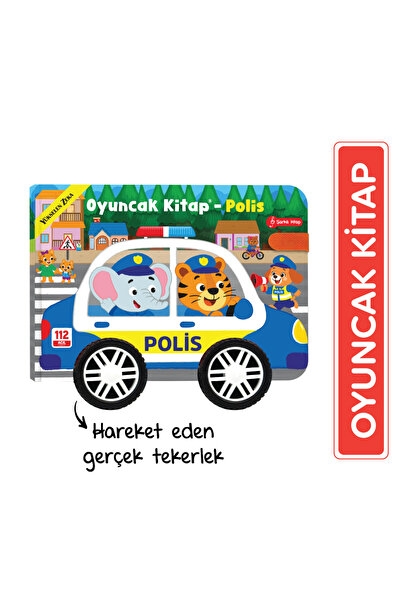 yükselen zeka Oyuncak Kitap - Polis (Gerçek Tekerlekli)