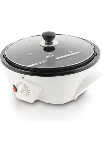 ALSAIF Electric Coffee Roaster 1200W by Alsaif, Adjustable Temperature Control, Non-Stick, 400 G